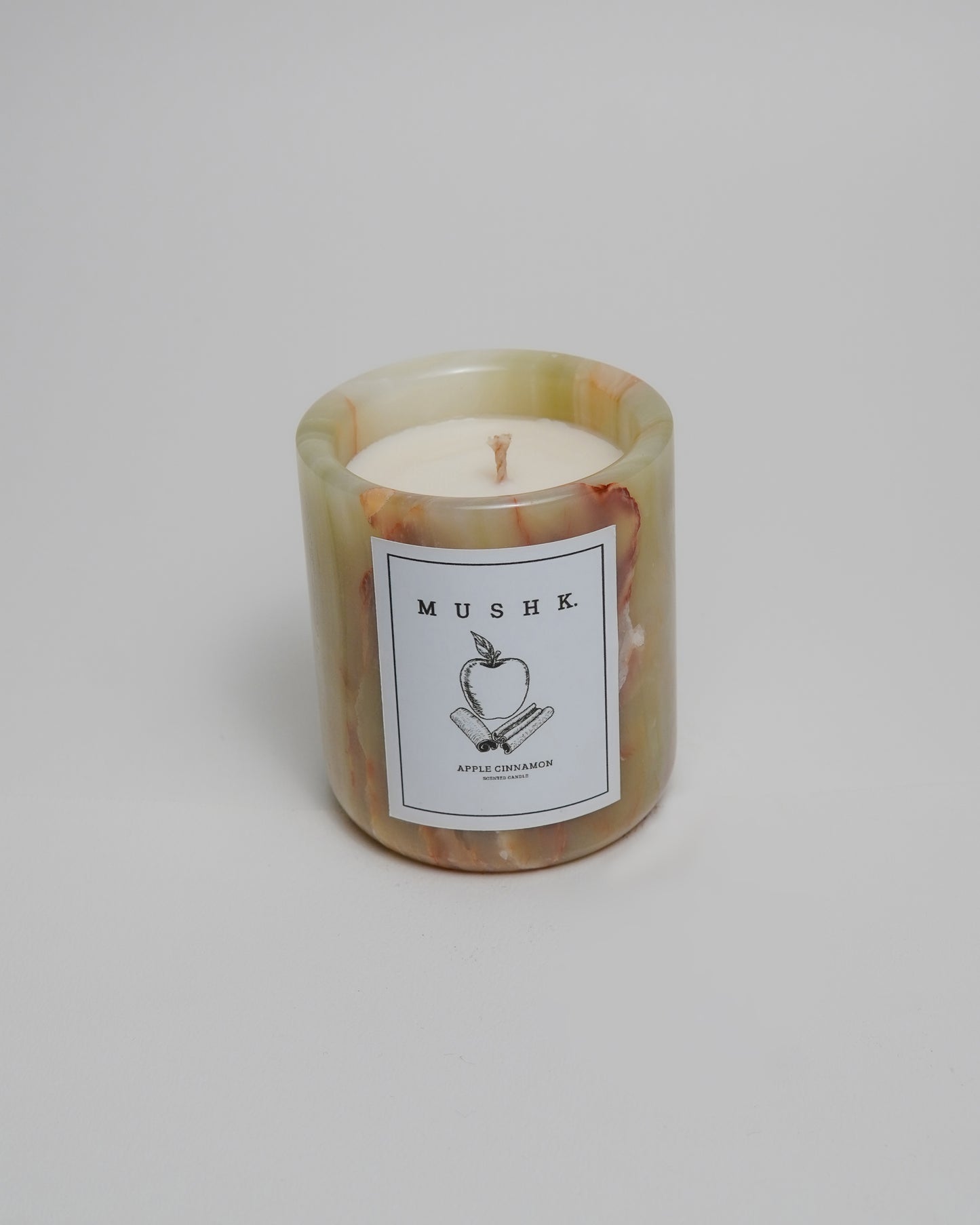 Scented Soy Wax Apple Cinnamon Candle