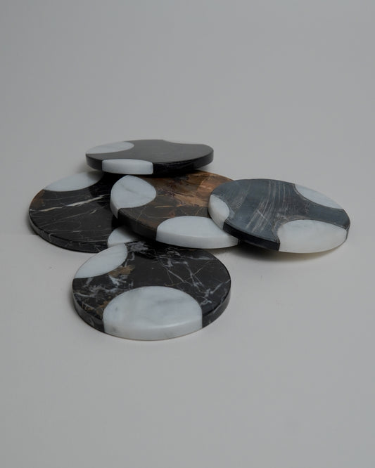 Mono Round | Mushk Coasters